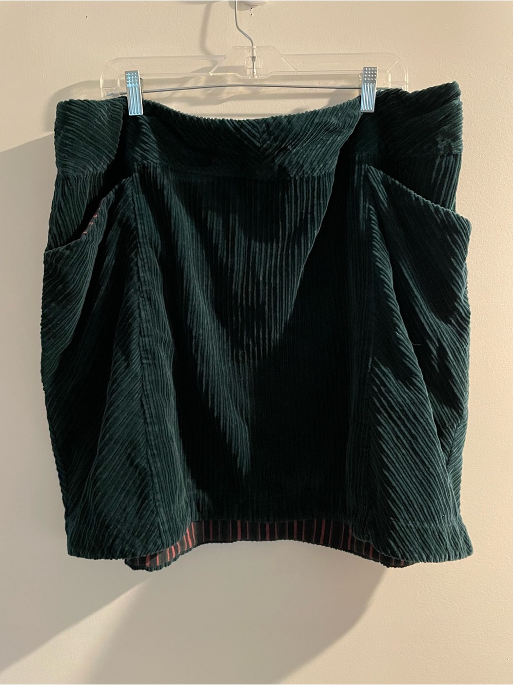 Meave Anthropology cord skirt